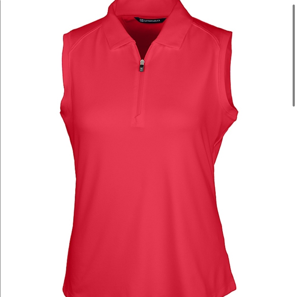Cutter & Buck Forge Stretch Womens Sleeveless Polo